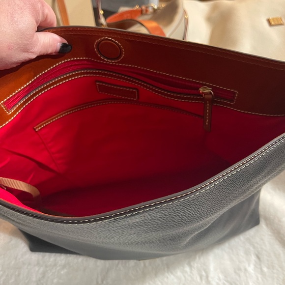 Dooney & Bourke New Authentic Pebble Grain Extra Large Courtney Sac. Black - Picture 6 of 6